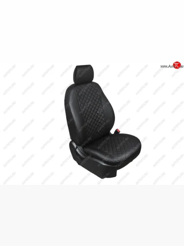 Чехлы для сидений SeiNtex (экокожа) Nissan X-trail  2 T31 (2007-2015) дорестайлинг, рестайлинг