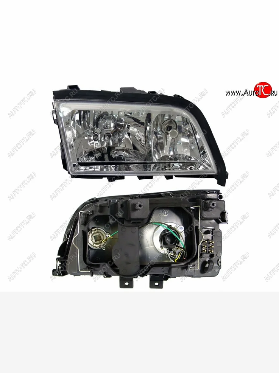 Правая фара (хрусталь) SAT (хрусталь) Mercedes-Benz C-Class S202 дорестайлинг универсал (1992-1997)  в Керчи Республика Крым