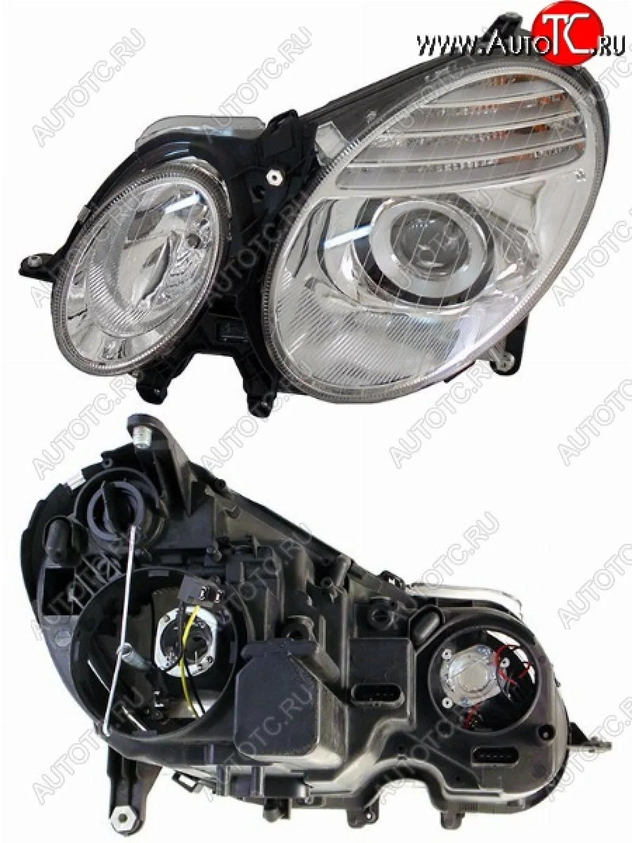 Левая передняя фара SAT  Mercedes-Benz E-Class (2006-2009) W211  в Самаре Самарской области