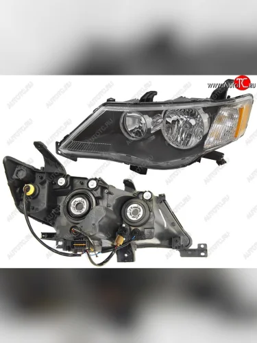 Левая фара SAT Mitsubishi Outlander XL (CW)  дорестайлинг (2005-2009)