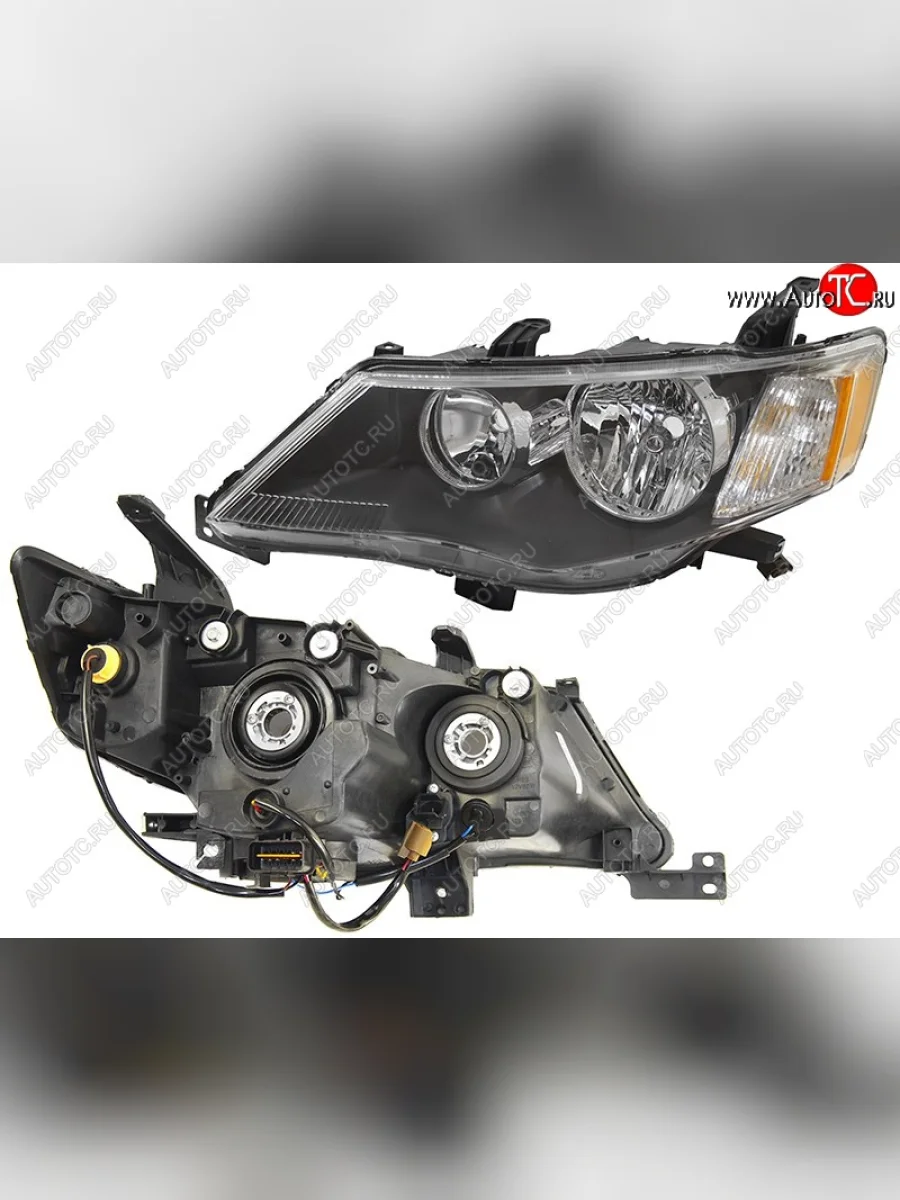Левая фара SAT Mitsubishi Outlander XL (CW)  дорестайлинг (2005-2009)  в Керчи Республика Крым