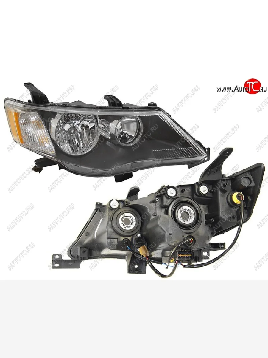 Правая фара SAT Mitsubishi Outlander XL (CW)  дорестайлинг (2005-2009)  в Воронеже Воронежской области