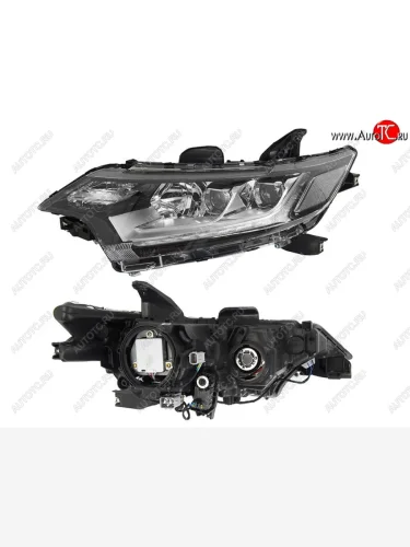 Левая передняя фара SAT (LED) Mitsubishi Outlander GF 2-ой рестайлинг (2015-2018)