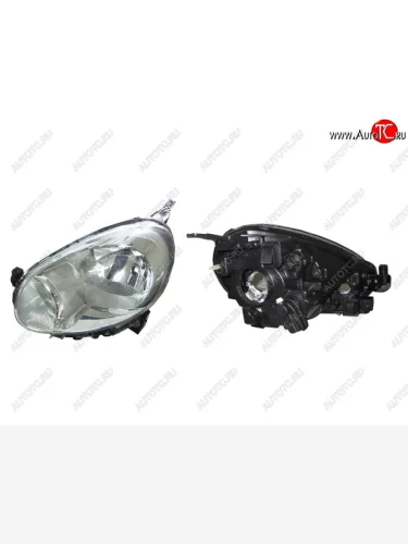 Левая фара SAT Nissan Micra K13 5 дв. дорестайлинг (2010-2013)