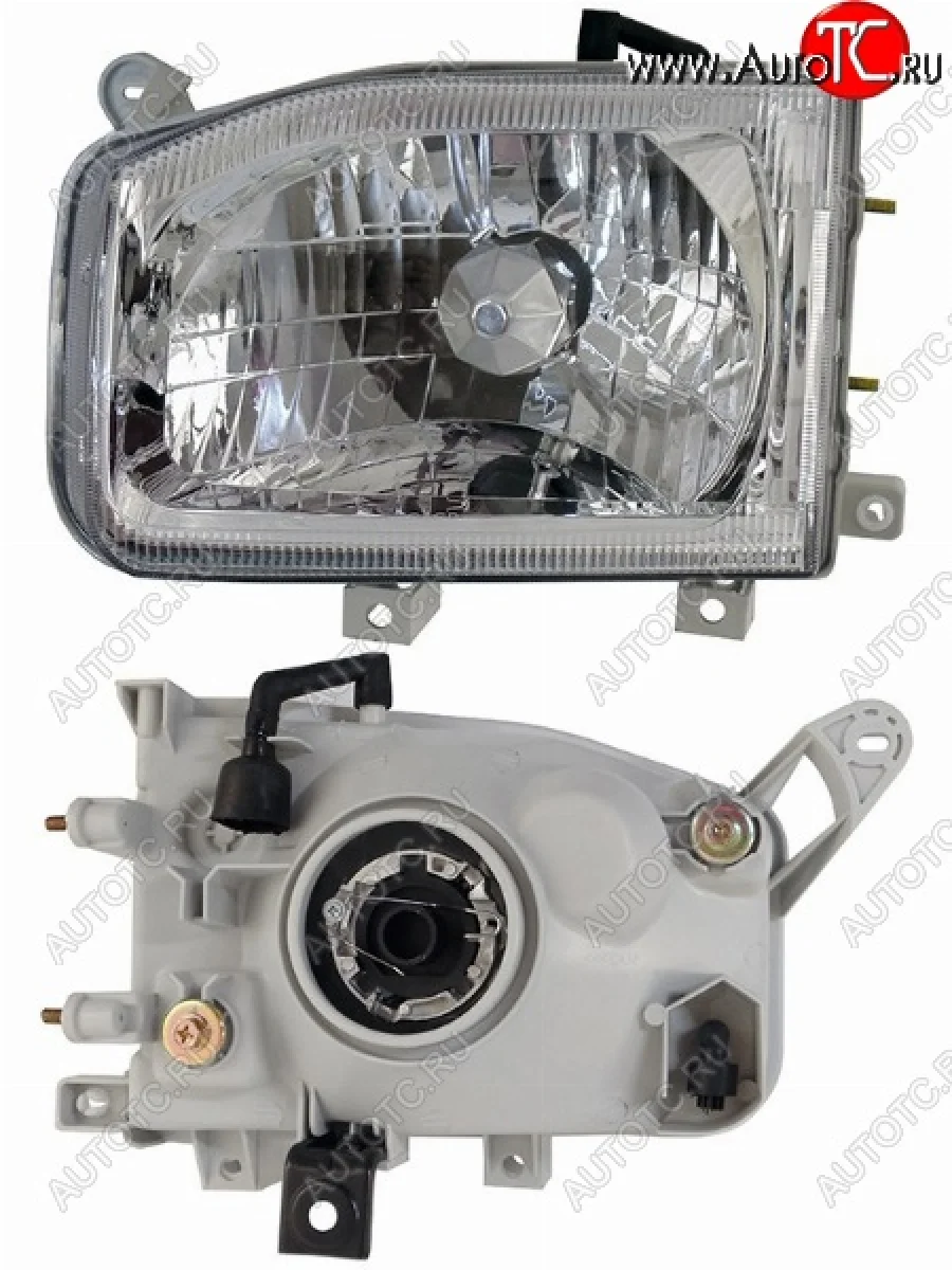 Левая фара SAT (Евросвет) Nissan Terrano2 R50 рестайлинг (1999-2002)  в Керчи Республика Крым