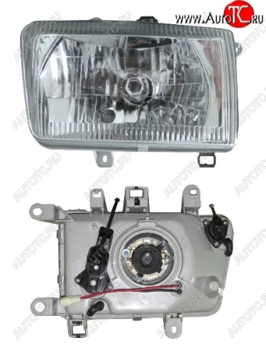 Левая фара (хрусталь) SAT Toyota 4Runner  N120,N130 - Hilux Surf  N120,N130
