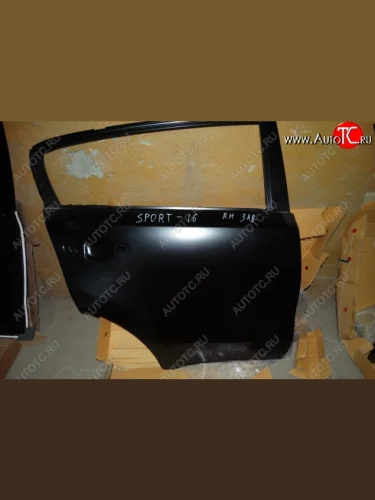 Правая дверь задняя ISAKA KIA Sportage  4 QL (2016-2018) дорестайлинг