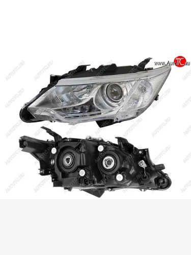 Левая фара (с электрокорректором) SAT Toyota Camry  XV55 (2014-2017) 1-ый рестайлинг