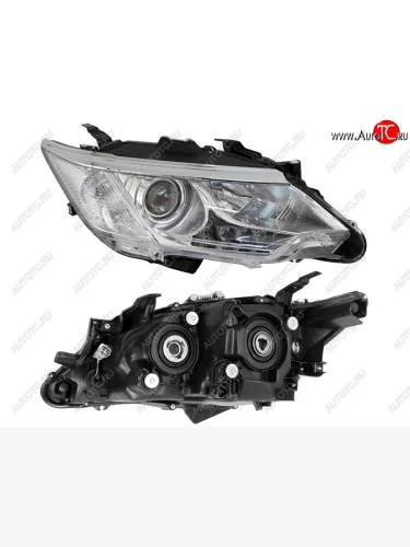 Правая фара (с электрокорректором) SAT Toyota Camry XV55 1-ый рестайлинг (2014-2017)