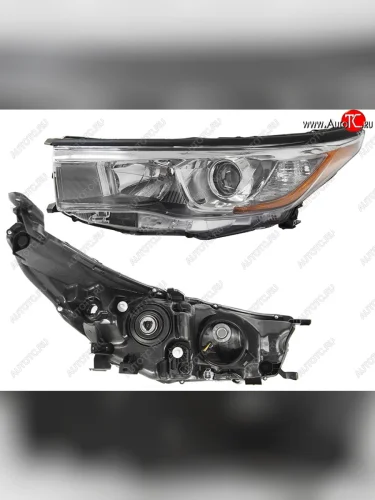 Левая фара SAT Toyota Highlander XU50 дорестайлинг (2013-2017)