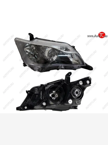 Правая фара (линза) SAT Toyota Corolla Axio (E160) седан дорестайлинг (2012-2016)