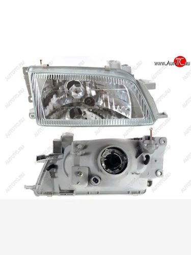 Правая фара (хрусталь) SAT Toyota Corona T190 седан дорестайлинг (1992-1994)