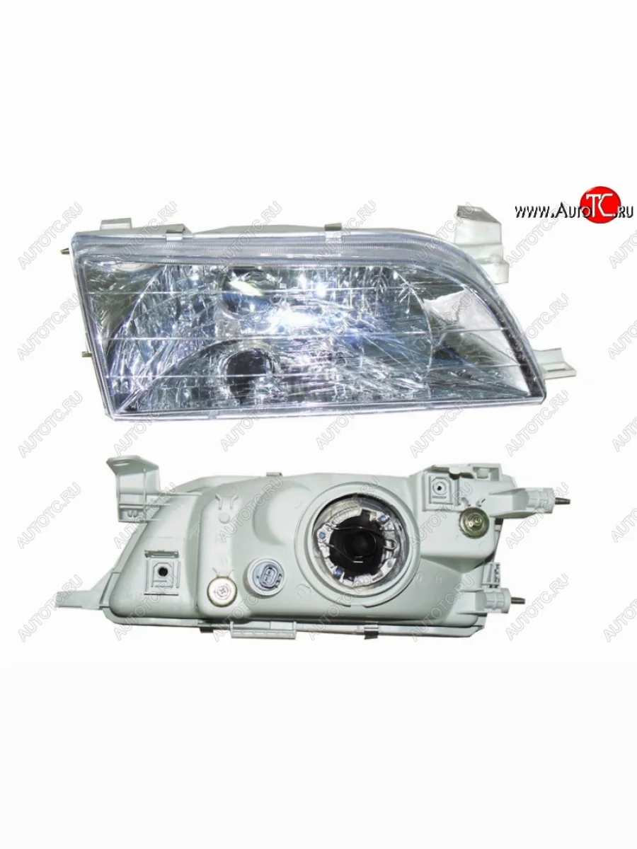 Правая фара SAT (хрусталь) Toyota Corolla E110 седан рестайлинг (2000-2002)  в Самаре Самарской области