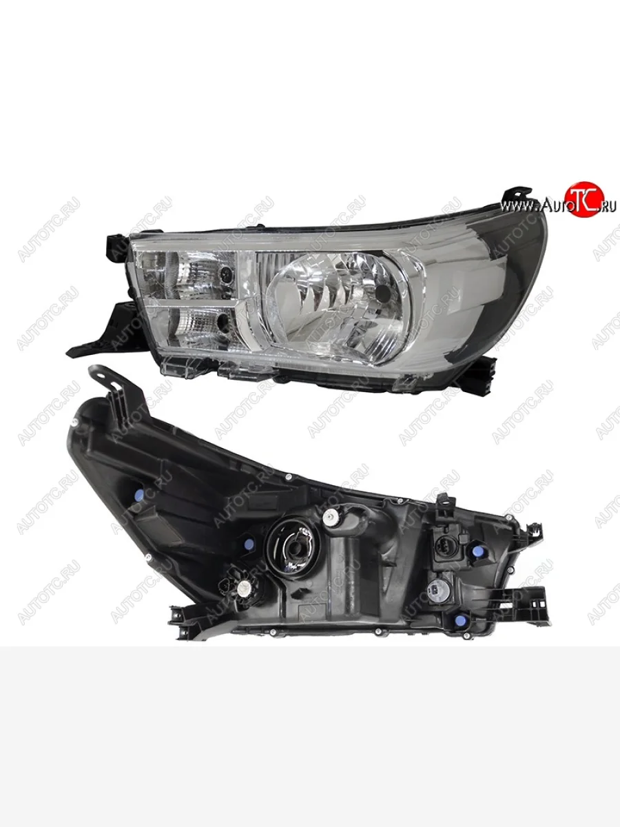 Левая фара SAT Toyota Hilux AN120 дорестайлинг (2016-2020)  в Перми Пермском крае