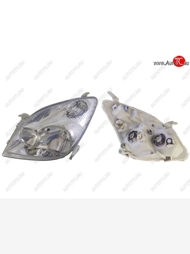 Левая фара SAT Toyota Corolla Spacio E120 рестайлинг (2003-2007)