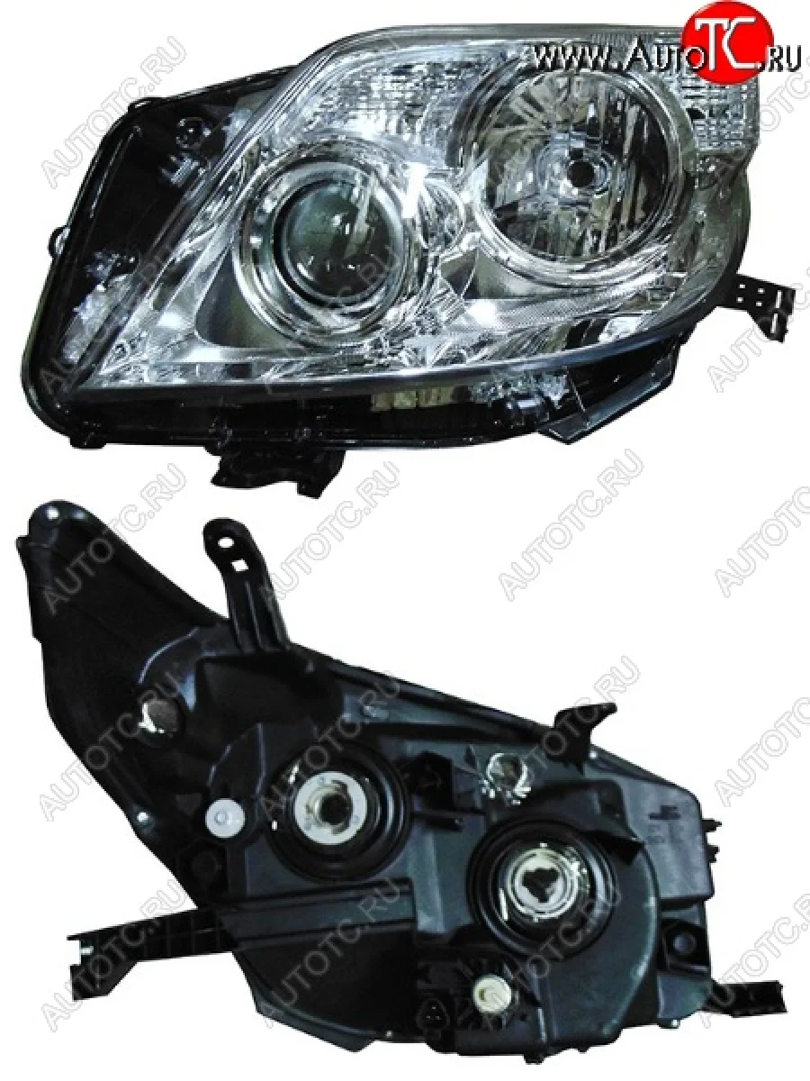 Левая фара (электрокорректор) SAT Toyota Land Cruiser Prado J150 дорестайлинг (2009-2013)  в Самаре Самарской области