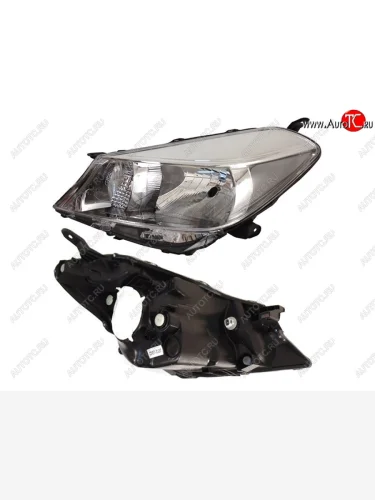 Левая фара SAT Toyota Yaris XP130 хэтчбэк 5 дв. дорестайлинг (2010-2014)