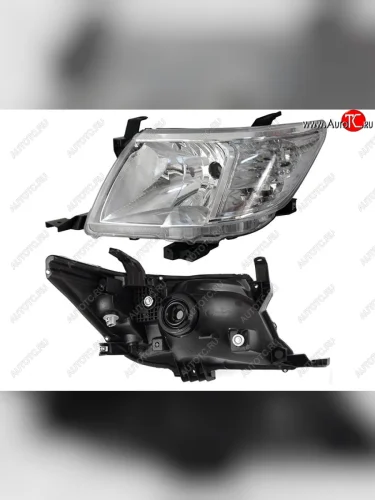 Левая фара VIGO SAT Toyota Hilux AN20,AN30  2-ой рестайлинг (2011-2016)
