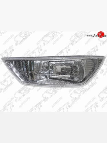 Левая противотуманная фара SAT (без оправы в бампер) Daewoo Nexia рестайлинг (2008-2015)