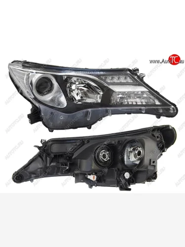 Правая фара (электрокорректор) SAT Toyota RAV4 XA40 5 дв. дорестайлинг (2012-2015)