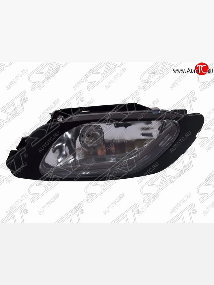 Левая противотуманная фара SAT (хрусталь) Daewoo Nexia дорестайлинг (1995-2008)  в Самаре Самарской области
