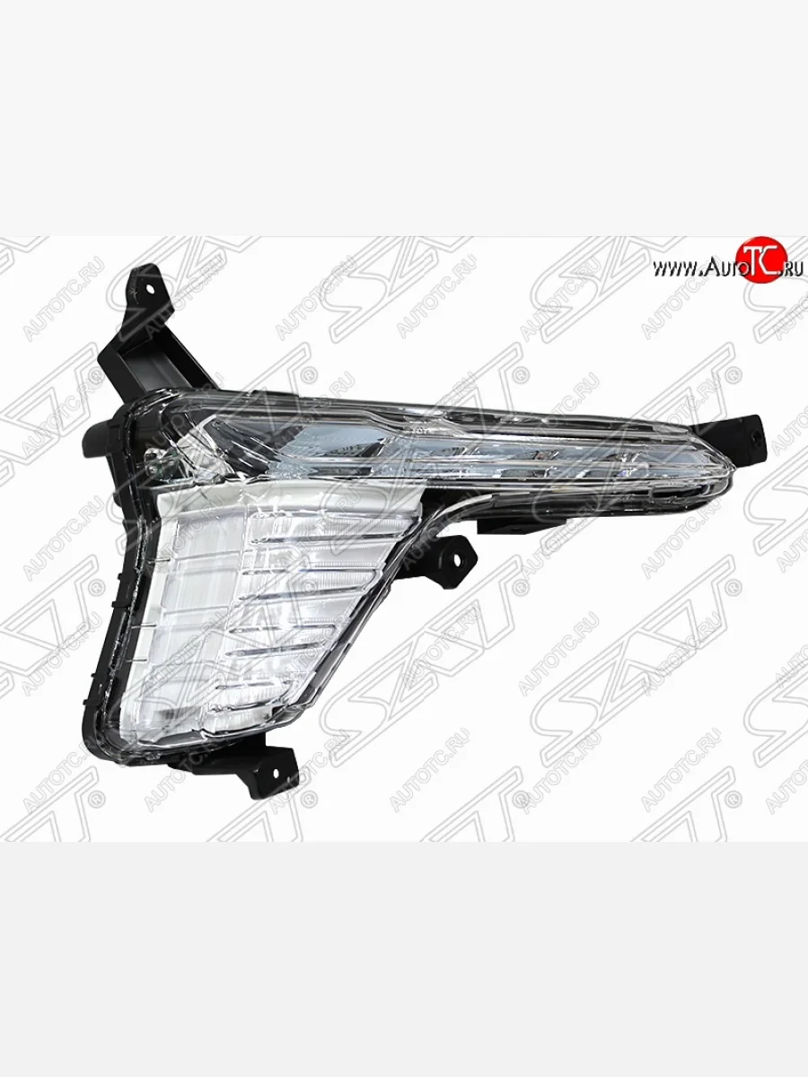 Левая противотуманная фара SAT (LED) Hyundai Sonata LF рестайлинг (2017-2019)  в Самаре Самарской области