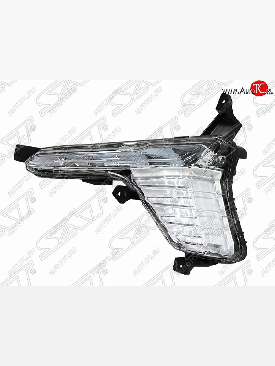 Правая противотуманная фара SAT (LED) Hyundai Sonata LF (2017-2019) рестайлинг с доставкой в г. Кемерово