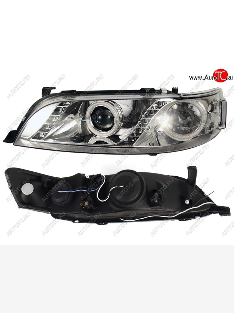 Левая фара (блок-фара, диод.) SAT  Toyota Mark 2 (1992-1996) X90  в Самаре Самарской области