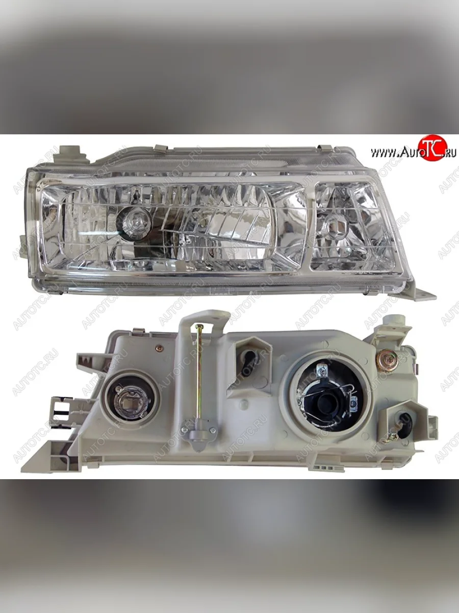 Правая фара (хрусталь) SAT Toyota Chaser 6 X100 дорестайлинг (1992-1996)  в Самаре Самарской области