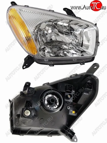 Правая фара (желтый поворот) SAT Toyota RAV4 CA20 3 дв. дорестайлинг (2000-2003)