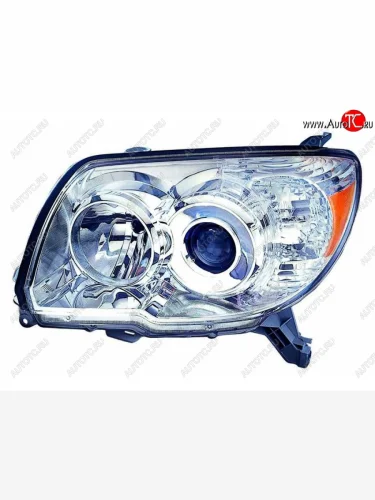 Левая фара SAT Toyota Hilux Surf N210 рестайлинг (2005-2009)