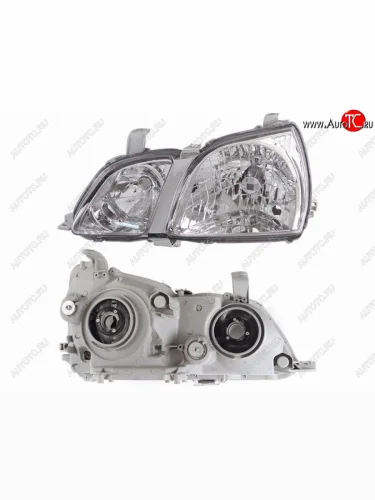 Левая фара (рестайлинг) SAT Toyota Gaia  XM10 (2001-2004) рестайлинг