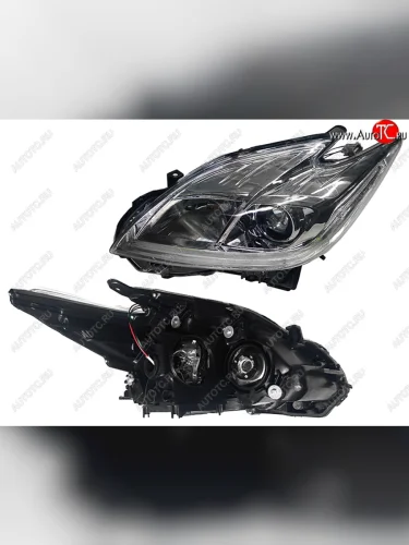 Левая фара SAT (ксенон, под корректор, LED) Toyota Prius  XW30 (2012-2016) рестайлинг лифтбэк