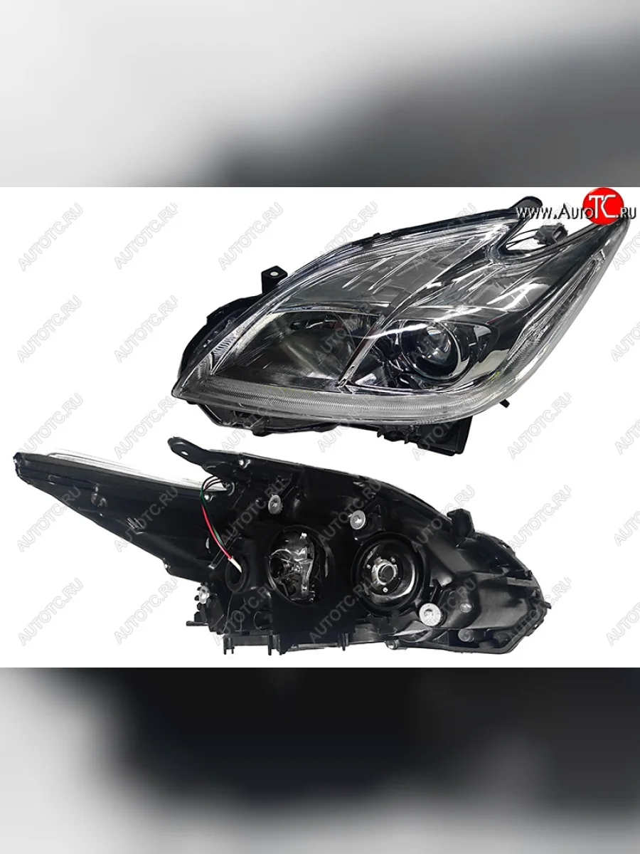 Левая фара SAT (ксенон, под корректор, LED)  Toyota Prius (2012-2016) XW30  в Самаре Самарской области