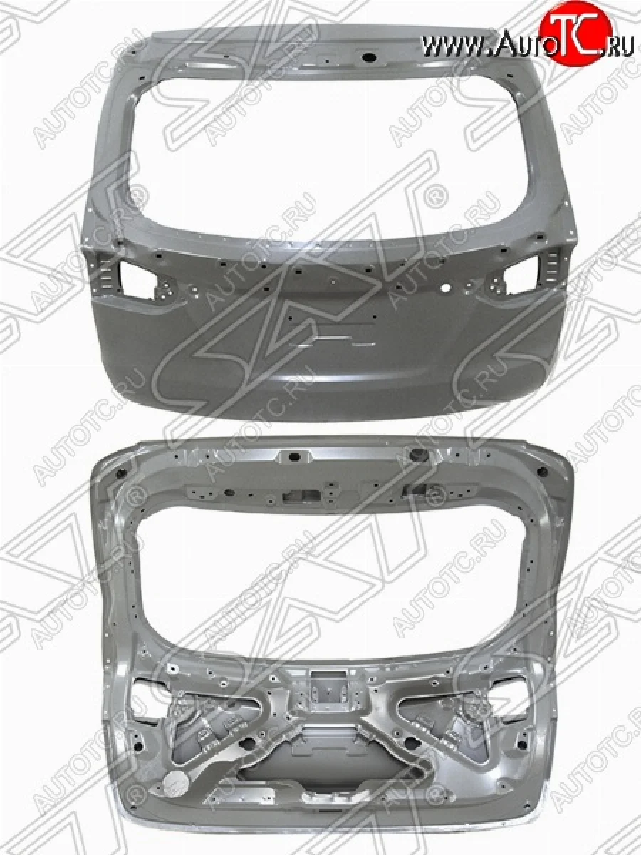 Дверь багажника SAT Hyundai Santa Fe DM дорестайлинг (2012-2016) (Неокрашенная)  в Керчи Республика Крым