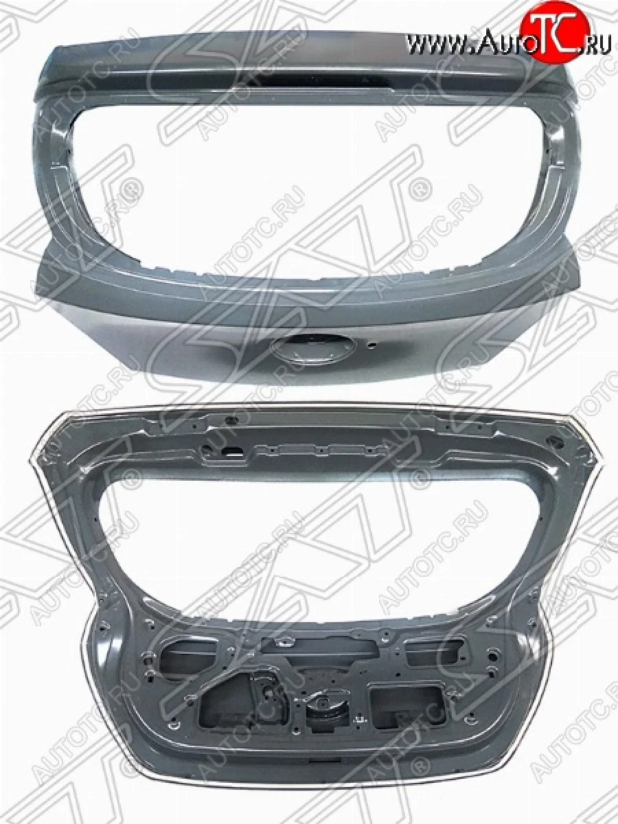 Дверь багажника SAT Hyundai Solaris RBr хэтчбэк дорестайлинг (2010-2014) (Неокрашенная)  в Перми Пермском крае