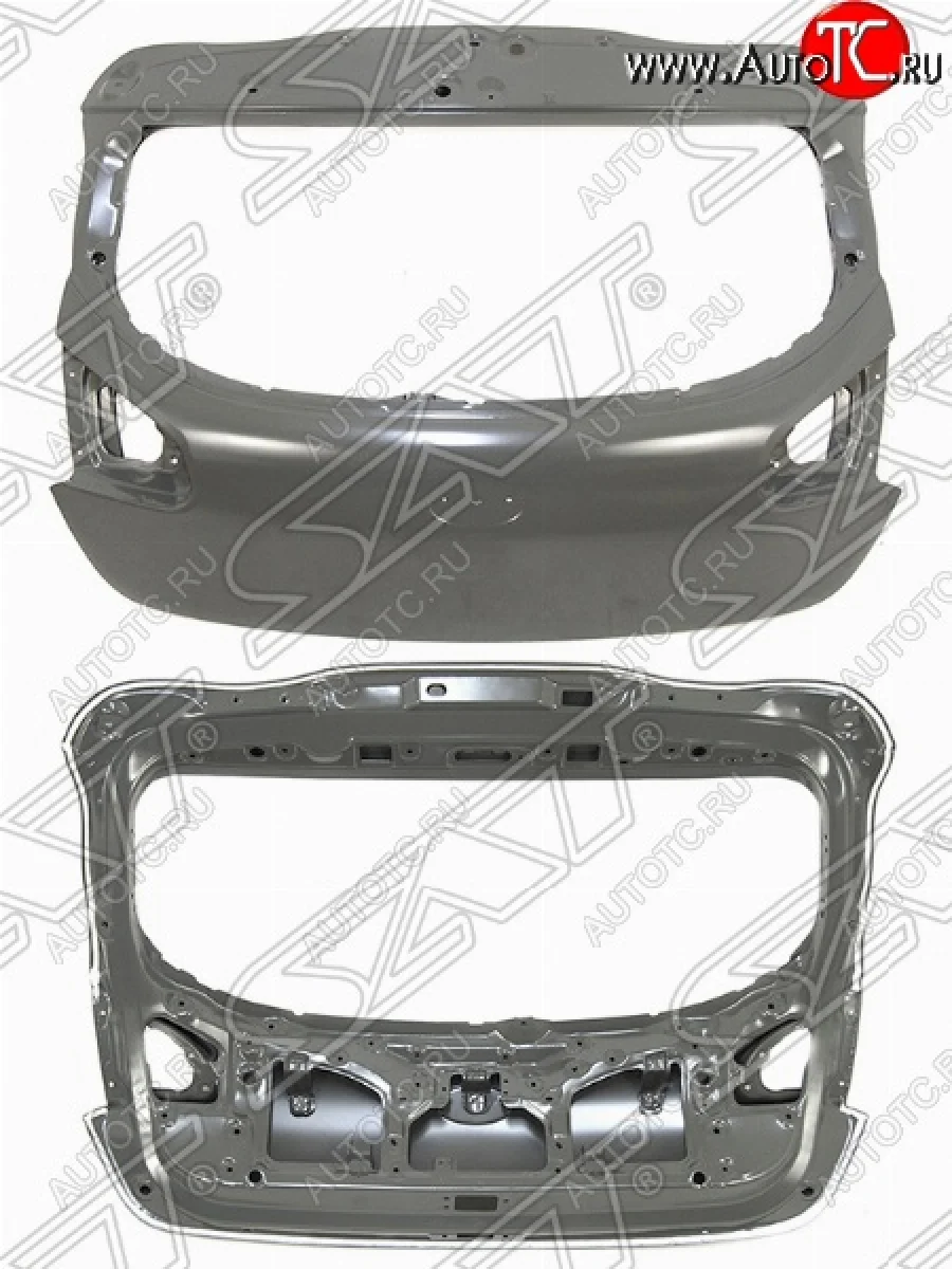 Дверь багажника SAT KIA Ceed 2 JD рестайлинг, хэтчбэк (2015-2018) (Неокрашенная)  в Керчи Республика Крым