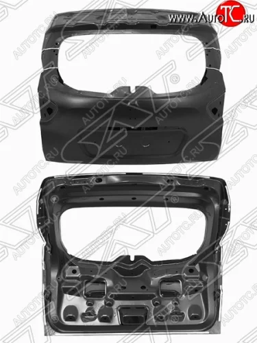 Дверь багажника SAT Renault Kaptur (2016-2020) дорестайлинг