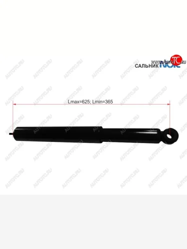 Амортизатор задний LH=RH SAT Toyota Nadia  XN10 (1998-2003) дорестайлинг, рестайлинг минивэн