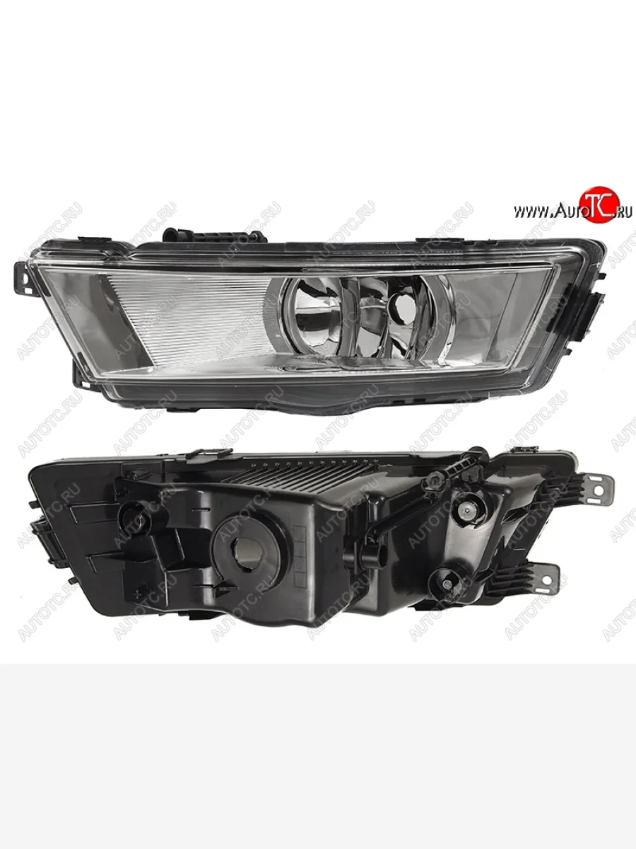 Левая противотуманная фара SAT Skoda Rapid NH3 дорестайлинг лифтбэк (2012-2017)  в Перми Пермском крае