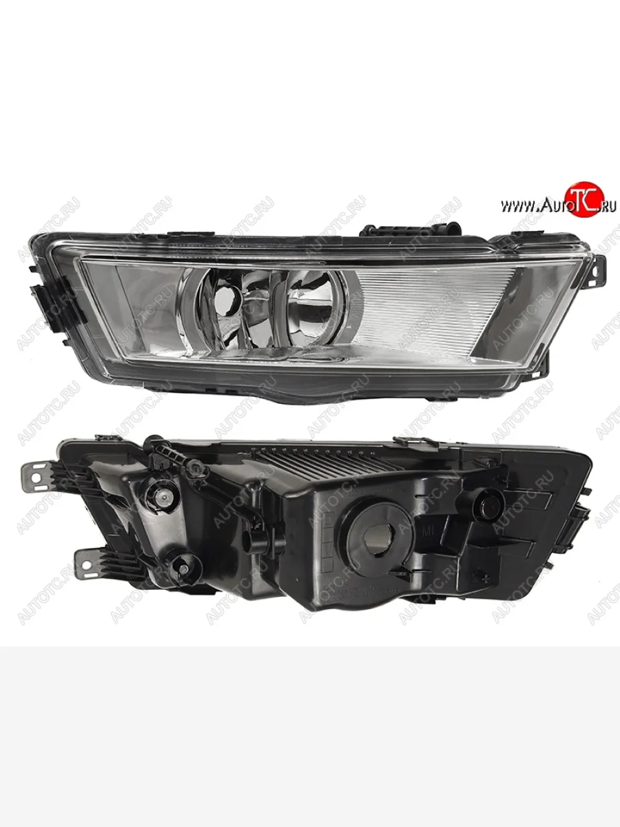 Правая противотуманная фара SAT Skoda Rapid ( NH3, NH1) (2012-2017) дорестайлинг лифтбэк, хэтчбэк дорестайлинг с доставкой в г. Кемерово