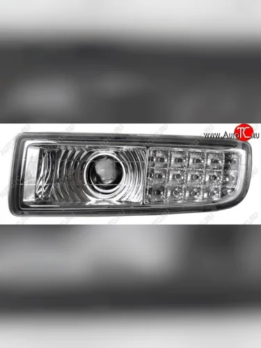 Левая противотуманная фара SAT (Светодиодная) Lexus LX470 J100 дорестайлинг (1998-2002)