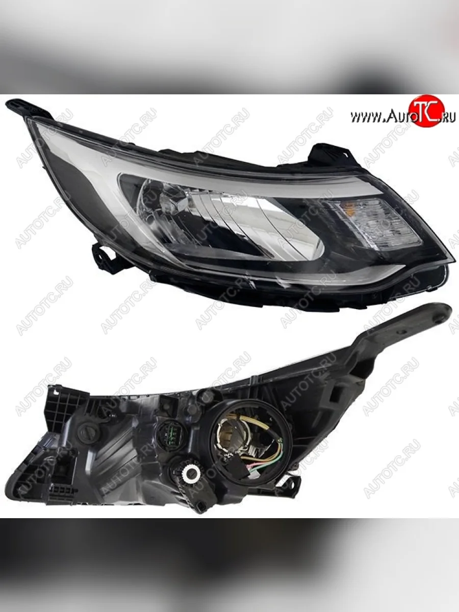 Правая передняя фара SAT (под корректор) KIA Rio 3 QB рестайлинг седан (2015-2017)  в Перми Пермском крае