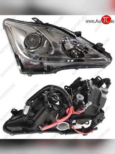 Правая передняя фара SAT (под ксенон) Lexus IS250 XE20 седан дорестайлинг (2005-2013)