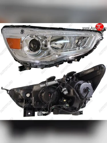 Правая передняя фара SAT Mitsubishi ASX (2010-2016) дорестайлинг, 1-ый рестайлинг