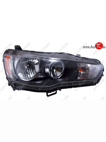 Правая фара SAT Mitsubishi Lancer 10 CY хэтчбэк дорестайлинг (2007-2010)