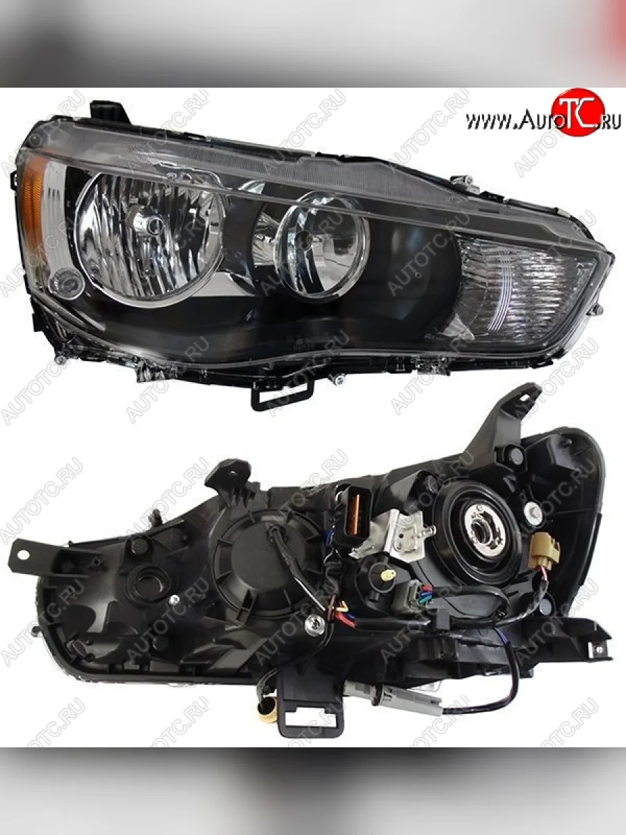 Правая фара SAT Mitsubishi Outlander XL (CW)  рестайлинг (2010-2013)  в Перми Пермском крае