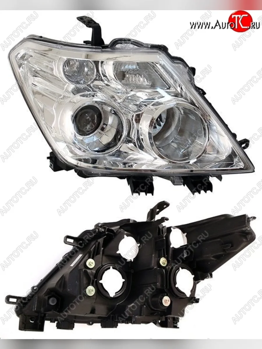 Правая фара SAT Nissan Patrol 6 Y62 дорестайлинг (2010-2014)  в Перми Пермском крае