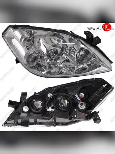 Правая фара SAT Nissan Primera 3 P12 седан (2001-2008)