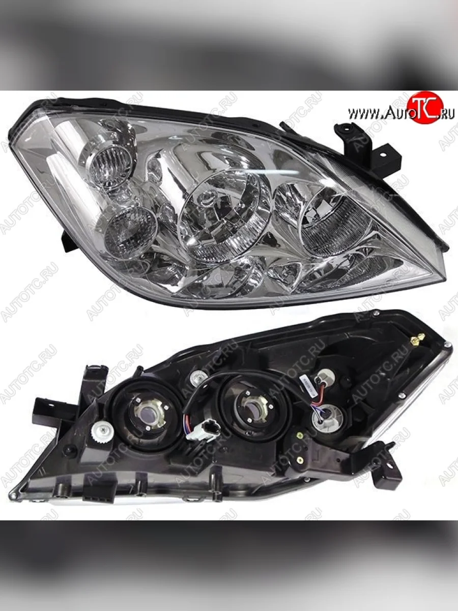 Правая фара SAT Nissan Primera 3 P12 седан (2001-2008)  в Керчи Республика Крым